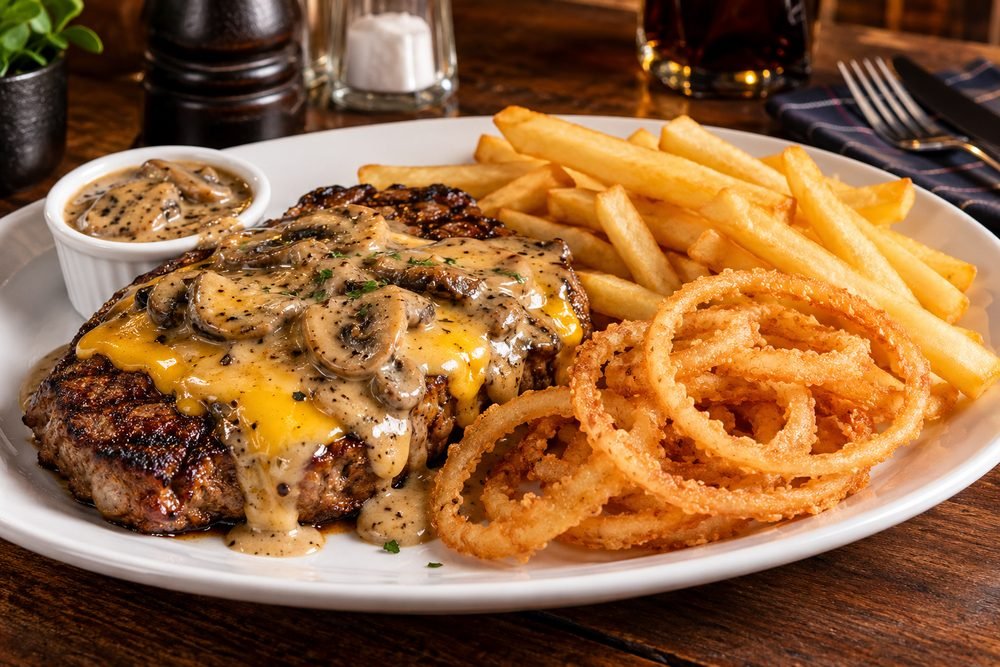 Cheddarmelt Steak