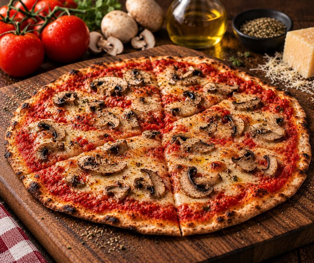 BBQ Bacon & Mushroom