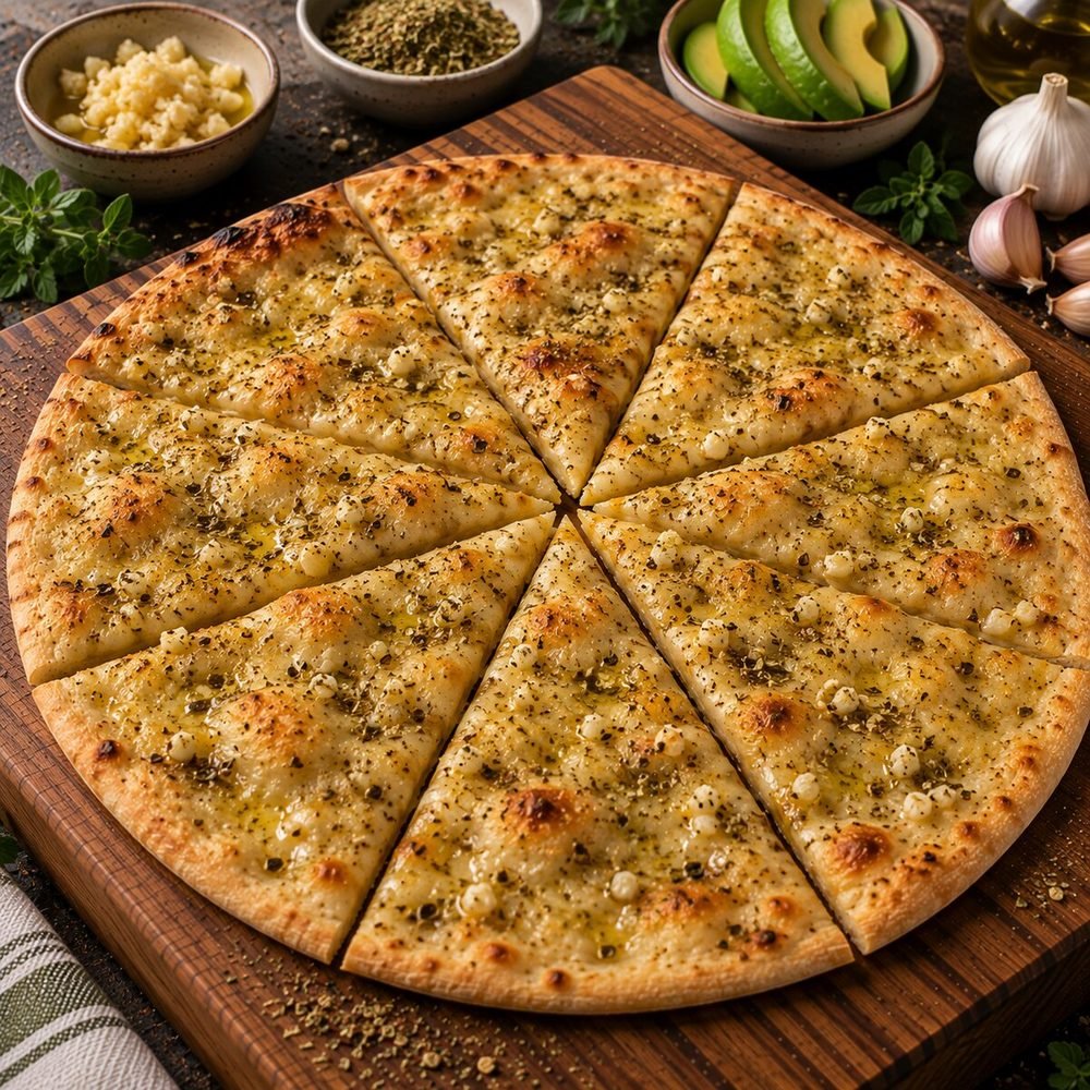 Focaccia, straight from the oven